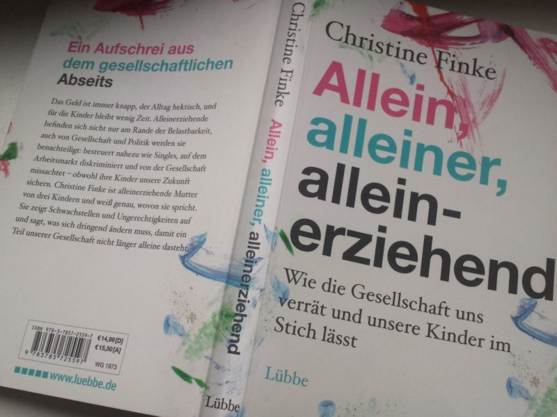 Buch: "Allein, alleiner, alleinerziehend" von Christine Finke